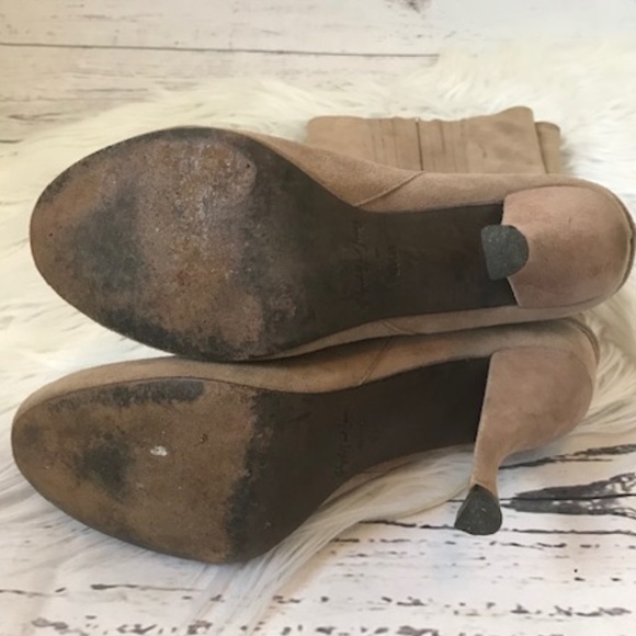 Elizabeth and James mane leather mocha boots 6.5 - Picture 7 of 8